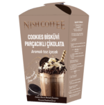 Nish Coffee Cookies Bisküvi Parçacıklı Çikolata Aromalı Toz İçecek