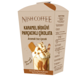 Nish Coffee Karamel Bisküvi Parçacıklı Aromalı Toz İçecek